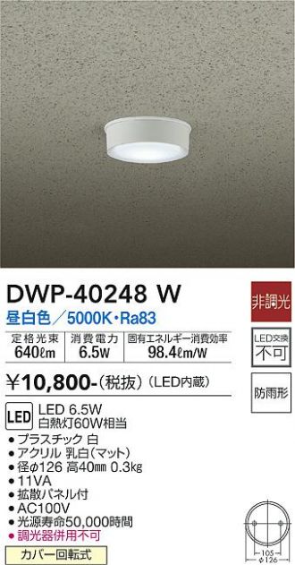 DWP-40248W