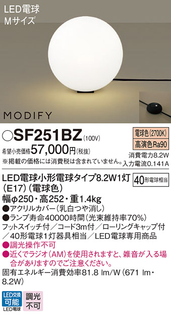SF251BZ