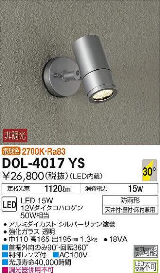 DOL-4017YS