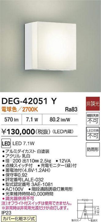 DEG-42051Y