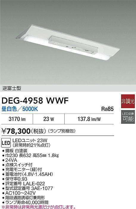 DEG-4958WWF