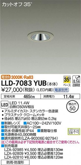 LLD-7083YUB