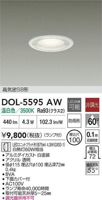 DOL-5595AW