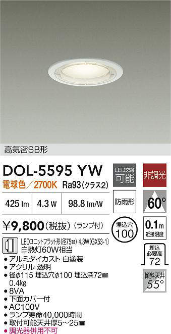 DOL-5595YW