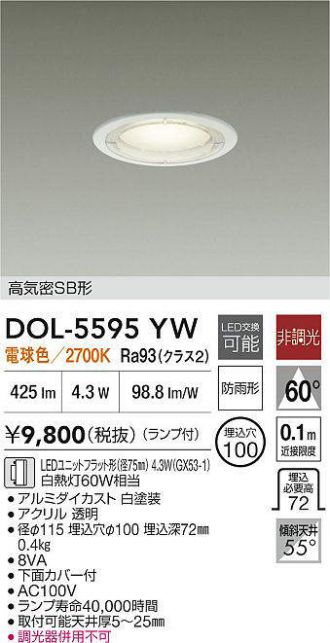 DOL-5595YW