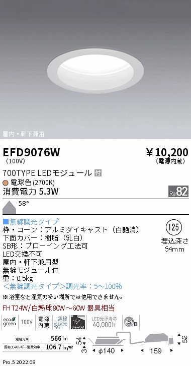 EFD9076W
