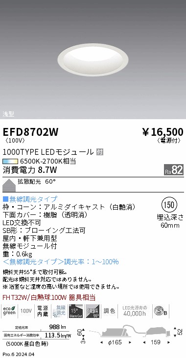 EFD8702W