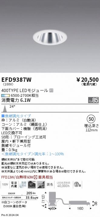 EFD9387W