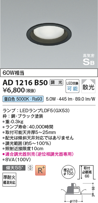 AD1216B50