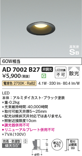 AD7002B27