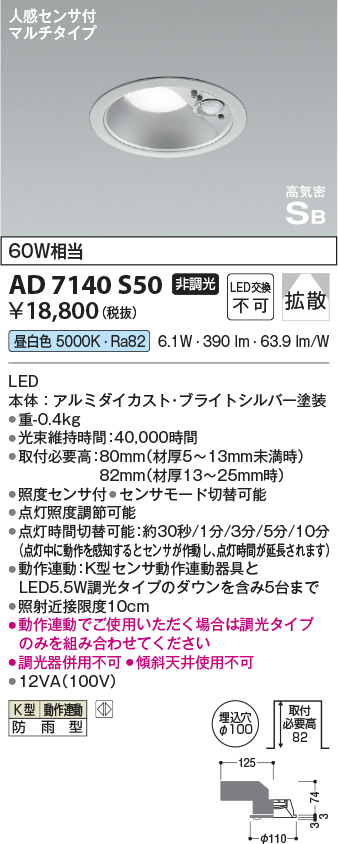 AD7140S50