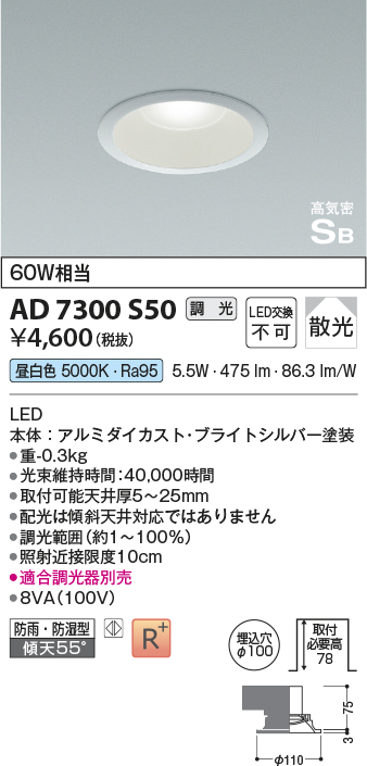 AD7300S50