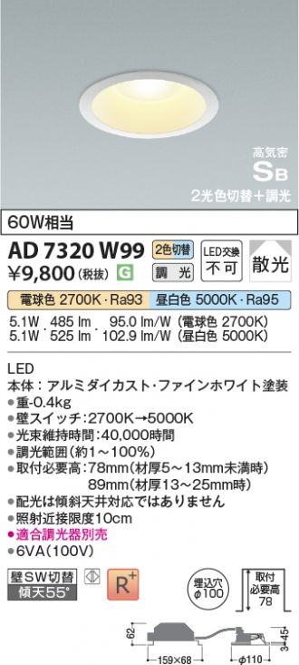 AD7320W99