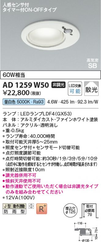 AD1259W50