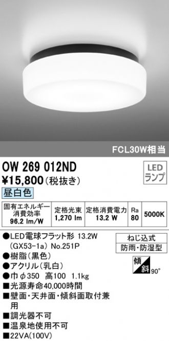 OW269012ND