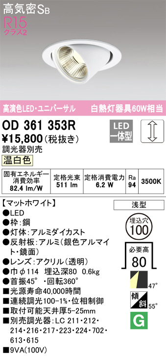 オーデリック (ODELIC) 調光関連商品 LC216【工事必要型】-