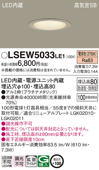 LSEW5033LE1