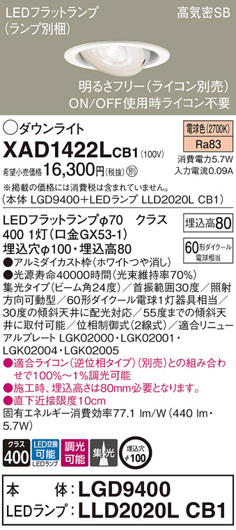 XAD1422LCB1