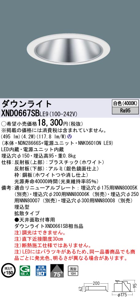 XND0667SBLE9