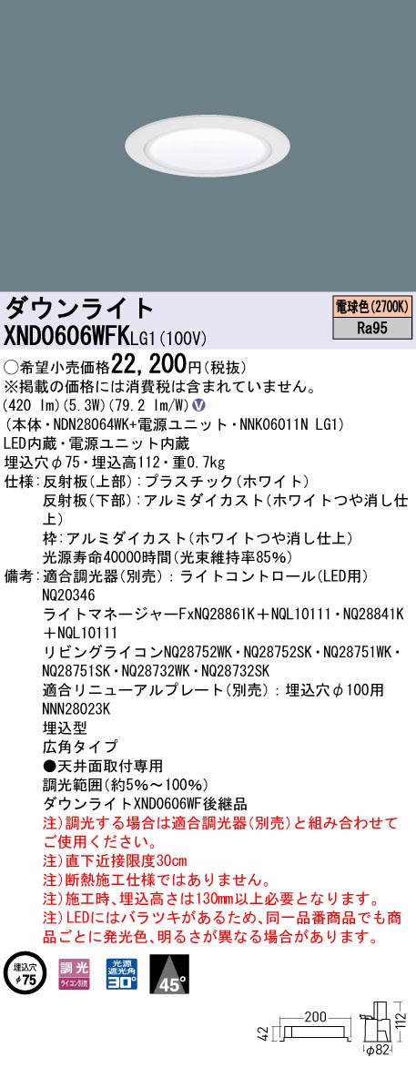 XND0606WFKLG1