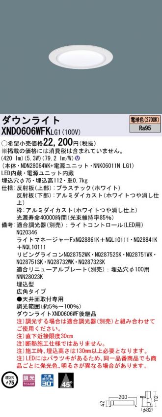 XND0606WFKLG1