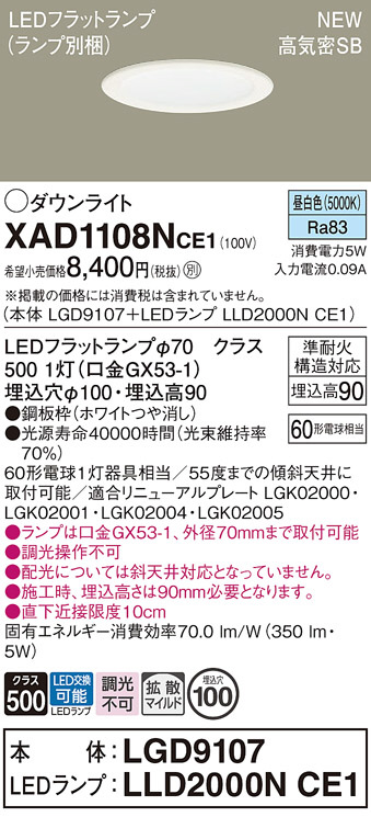 XAD1108NCE1