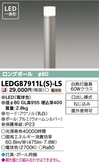 LEDG87911LS-LS