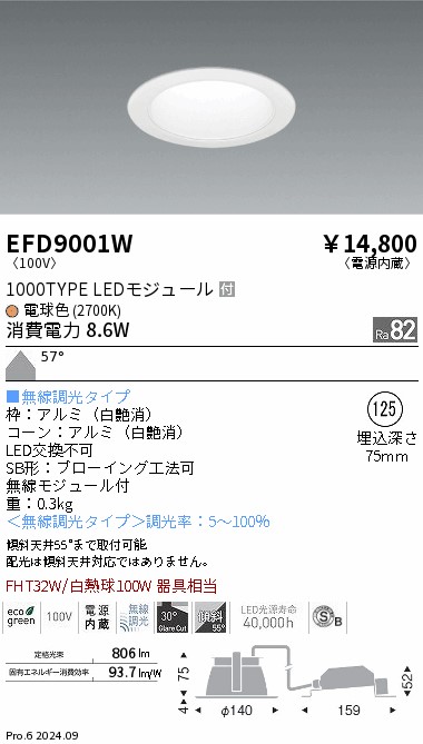 EFD9001W