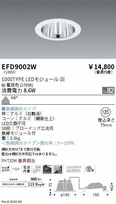 EFD9002W