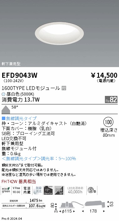EFD9043W