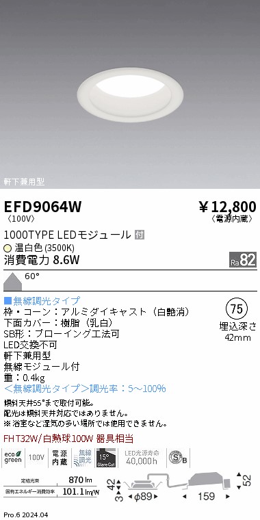 EFD9064W