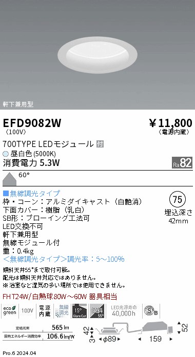 EFD9082W