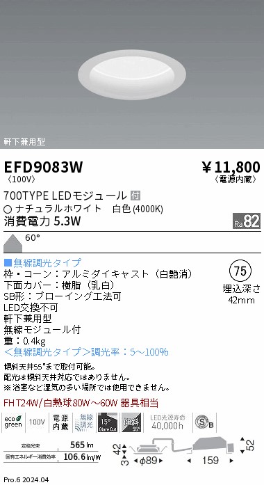 EFD9083W