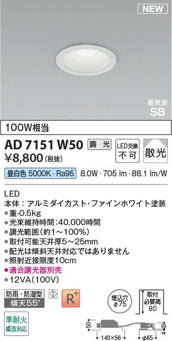KAD7151W50