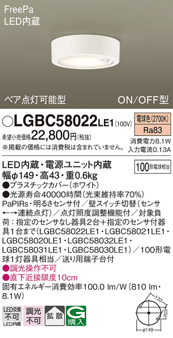 LGBC58022LE1