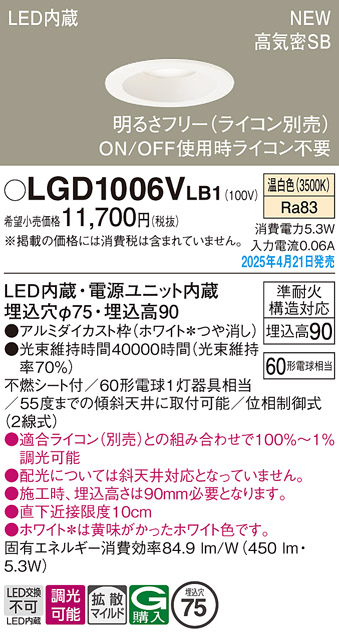 LGD1006VLB1