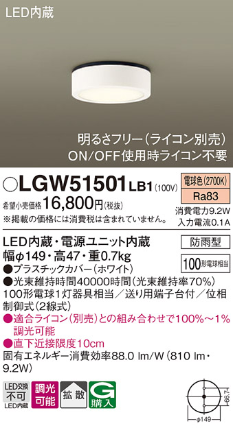 LGW51501LB1