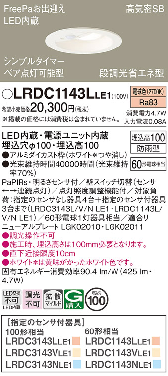 LRDC1143LLE1