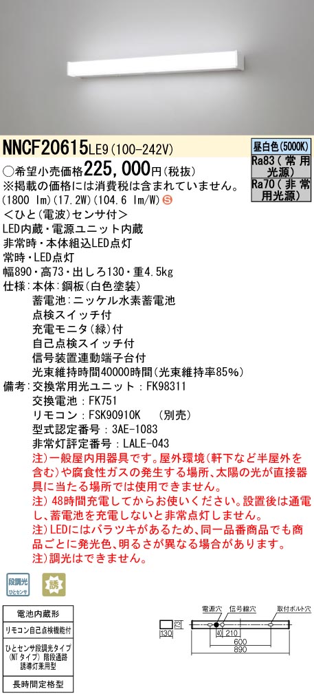 NNCF20615LE9