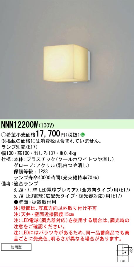 NNN12200W