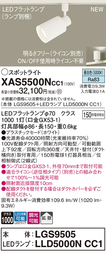 XAS5500NCC1