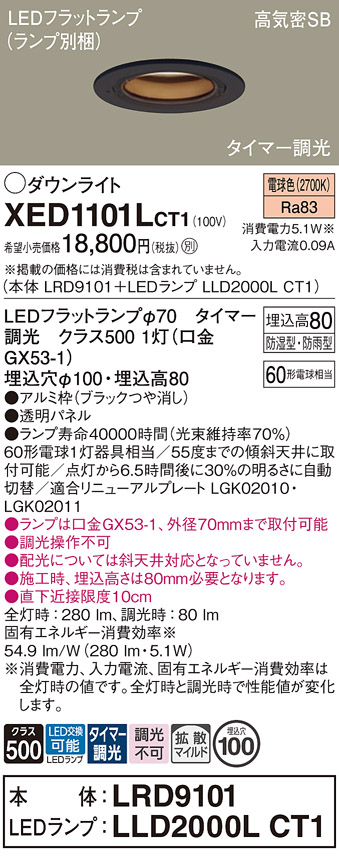 XED1101LCT1