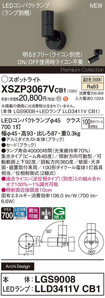 XSZP3067VCB1