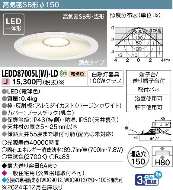 LEDD87005LW-LD