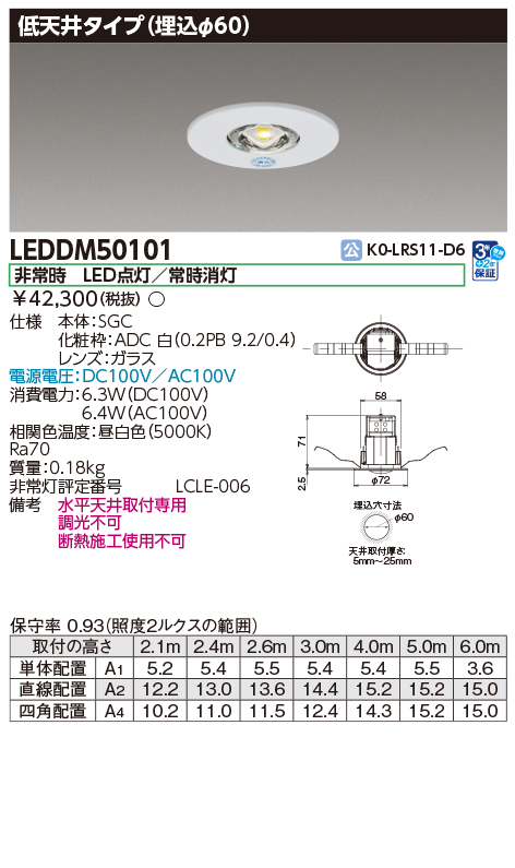 LEDDM50101