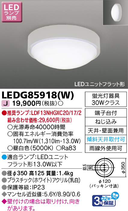 LEDG85918W